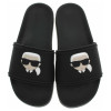 náhľad Karl Lagerfeld dámské plážové KL80905A V00 Black Rubber