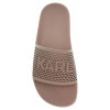 náhľad Karl Lagerfeld dámské pantofle KL80915 0T8 Stone Lthr