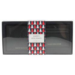 Tommy Hilfiger pánská peněženka + pouzdro AM0AM10433 Black