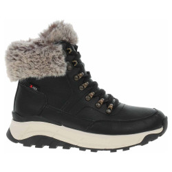 Dámska členkové topánky Rieker W0063-00 schwarz