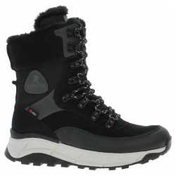 Dámska členkové topánky Rieker W0066-00 schwarz kombi