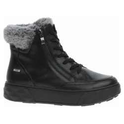 Dámska členkové topánky Caprice 9-26202-43 black nappa