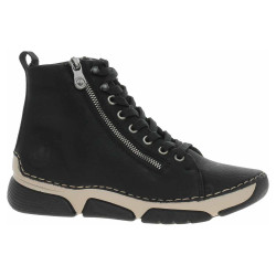Dámska členkové topánky Rieker 45920-01 schwarz
