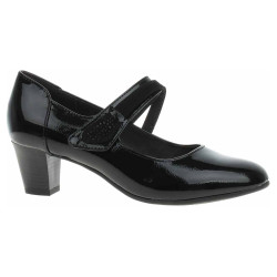 Dámske lodičky Jana 8-24465-43 black patent