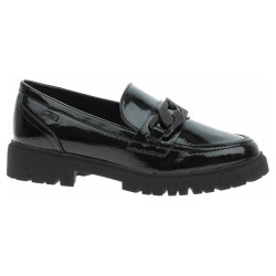 Dámske mokasiny s.Oliver 5-24709-43 black patent