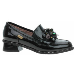 Dámske mokasiny Laura Vita Ibcihalo 10 werni noir