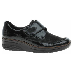 Dámske poltopánky Rieker 487C0-00 schwarz