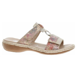 Dámske papuče Rieker 659X6-90 rosa