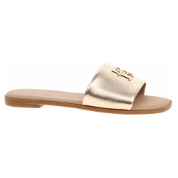 Dámske papuče Tommy Hilfiger FW0FW08807 0HS Gold