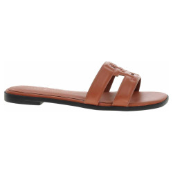 Dámske papuče Tommy Hilfiger FW0FW08671 GPA Cinnamon Bark