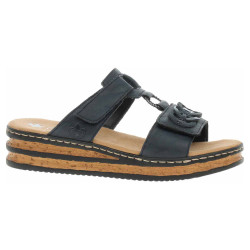 Dámske papuče Rieker 62936-14 blau