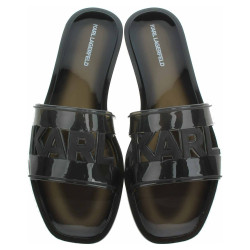 Karl Lagerfeld dámské plážové KL80005T V00 Black Rubber