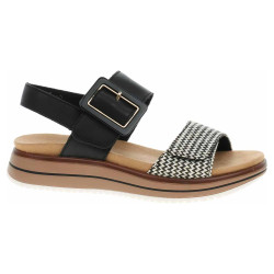 Dámske sandále Remonte D1J53-02 schwarz kombi