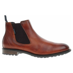 Pánska členkové topánky Bugatti 311-A0A32-4100 cognac-cognac