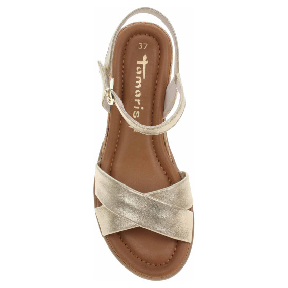 detail Dámske sandále Tamaris 1-28106-42 light gold