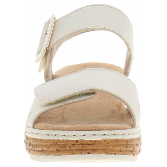 detail Dámske sandále Rieker 62760-60 beige