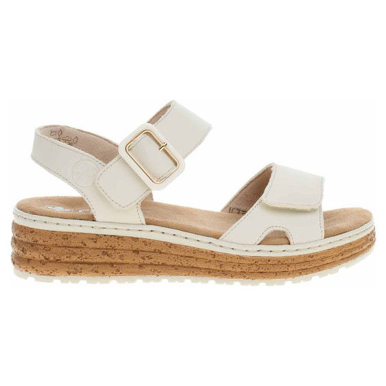 detail Dámske sandále Rieker 62760-60 beige