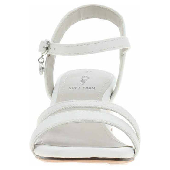 detail Dámska spoločenské topánky s.Oliver 5-28207-42 white comb