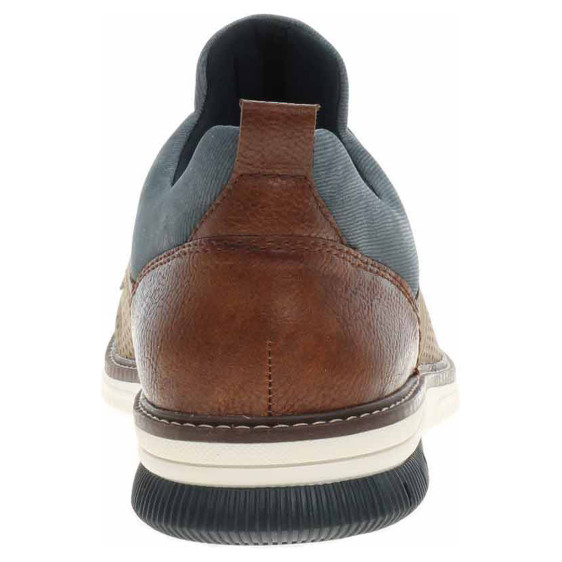 detail Pánske poltopánky Rieker 14450-64 beige