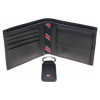 náhľad Tommy Hilfiger pánská peněženka a přívěšek AM0AM07931 BDS black
