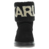 náhľad Dámske poločižmy Karl Lagerfeld KL44552 Black Suede