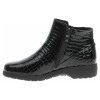 náhľad Dámske poločižmy Caprice 9-25305-41 black croco
