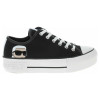 náhľad Dámska topánky Karl Lagerfeld KL60410N 900 Black Canvas