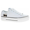 náhľad Dámska topánky Karl Lagerfeld KL60410N 911 White Canvas