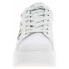 náhľad Dámska topánky Karl Lagerfeld KL63525 01S White Lthr w-Silver