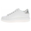 náhľad Dámska topánky Karl Lagerfeld KL62511G 01S white lthr w-silver