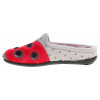 náhľad Dámske domáce papuče Medi Line 1121-024 grey-red