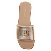 náhľad Dámske papuče Tommy Hilfiger FW0FW08807 0HS Gold