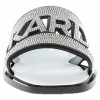 náhľad Dámske papuče Karl Lagerfeld KL80005S V0S black rubber w-silver