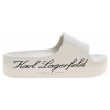 náhľad Dámske plážové papuče Karl Lagerfeld KL86000 VGT off white eco