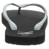 náhľad Dámske plážové papuče Calvin Klein YW0YW01719 00T Black-Silver