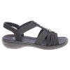náhľad Dámske sandále Rieker 60806-00 schwarz