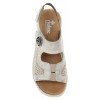 náhľad Dámske sandále Rieker 65989-90 beige
