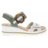 náhľad Dámske sandále Rieker 67476-81 grun kombi