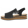 náhľad Dámske sandále Rieker 62941-00 schwarz