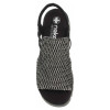 náhľad Dámske sandále Rieker V1051-00 schwarz