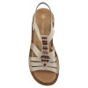náhľad Dámske sandále Rieker 60851-62 beige