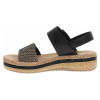 náhľad Dámske sandále Rieker V0951-00 schwarz