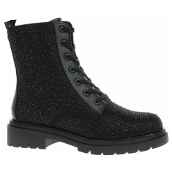 Dámska členkové topánky Marco Tozzi 2-25232-45 black glitter