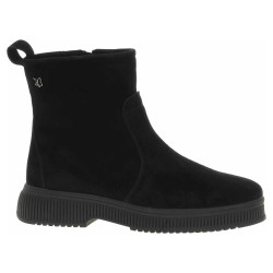 Dámske poločižmy Caprice 9-26403-45 black suede