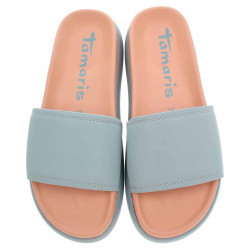 Tamaris dámské plážové pantofle 1-27511-44 lt.blue comb