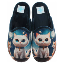 Dámske domáce papuče Medi Line 1523-025 marino