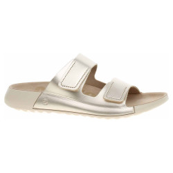 Ecco dámské pantofle 20682301688 pure white gold