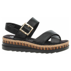 Dámske sandále Rieker V7951-00 schwarz