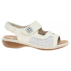 Dámske sandále Rieker 65989-82 weiss