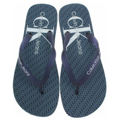Calvin Klein plážové pantofle YM0YM00952 0G7 Peacot-D.Blue